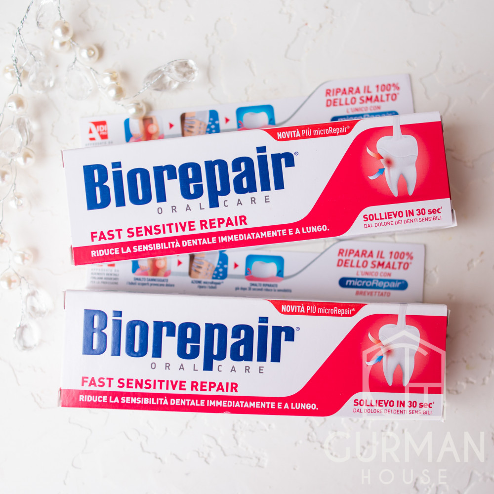 Купить Зубная паста Biorepair Fast Sensitive Repair для чувствительной ...